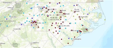nc landfills locations.
